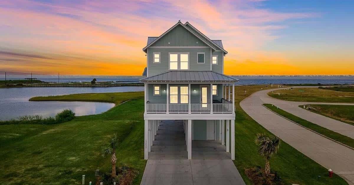 Egrets Nest Galveston Vacation Rental Sweetwater Cove